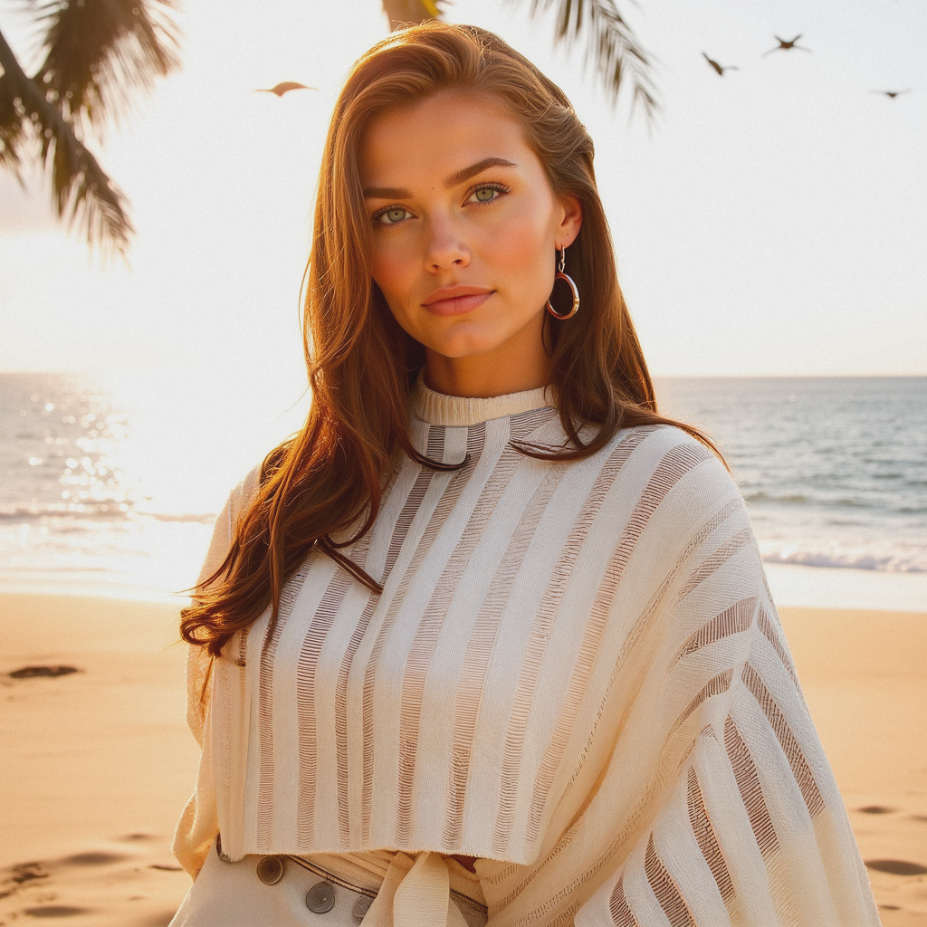 Laura – Top crochet boho femme | Légère, chic et estivale