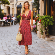 Amara – Robe longue boho femme | Élégante, légère et tendance été